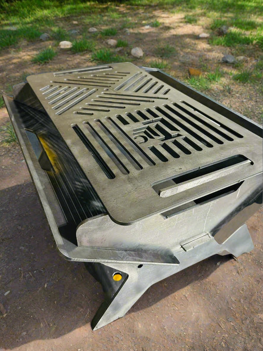 Collapsible Fire Pit with Grill Grate